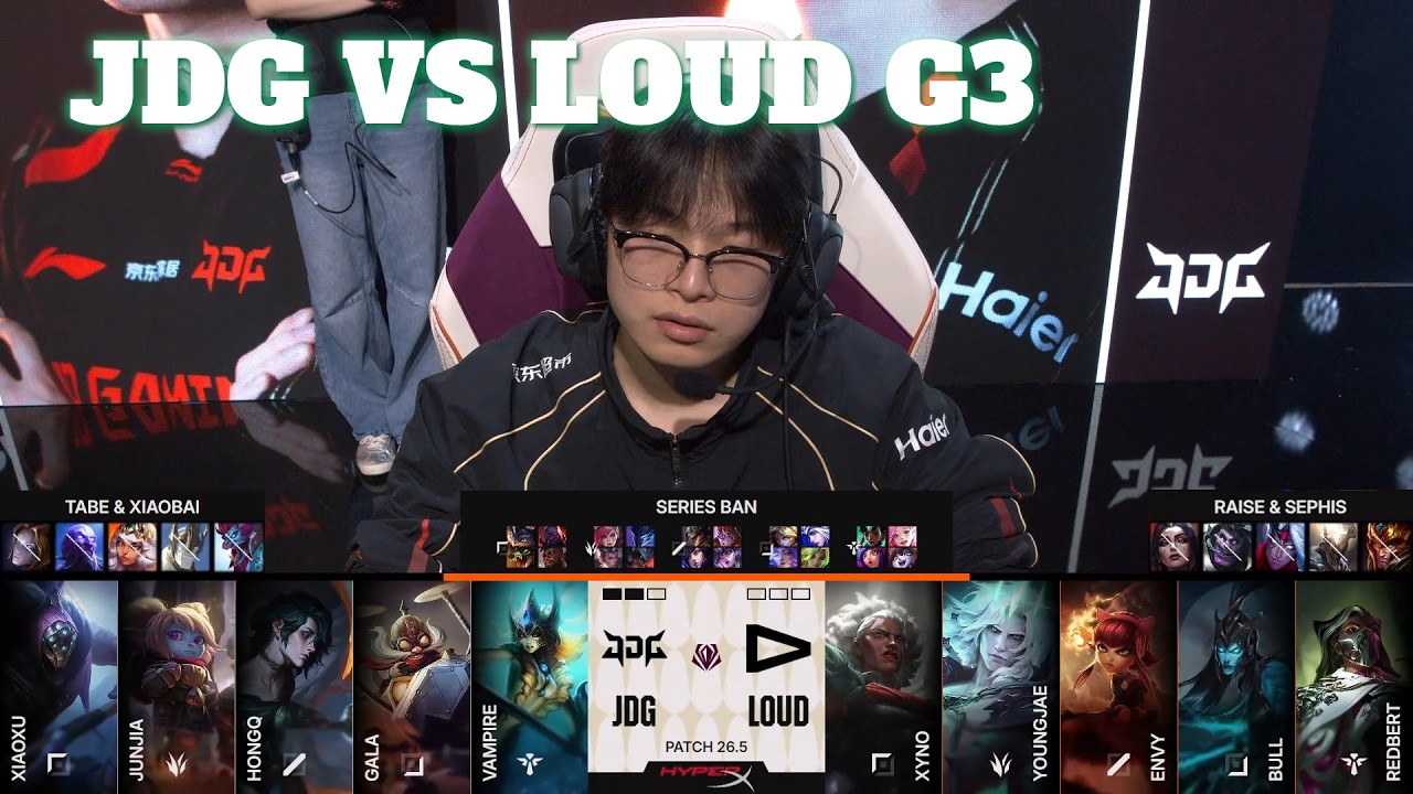 JDG vs LOUD Game 3 | First Stand 2026 Group Stage Day 4 | JD Gaming vs LOUD G3