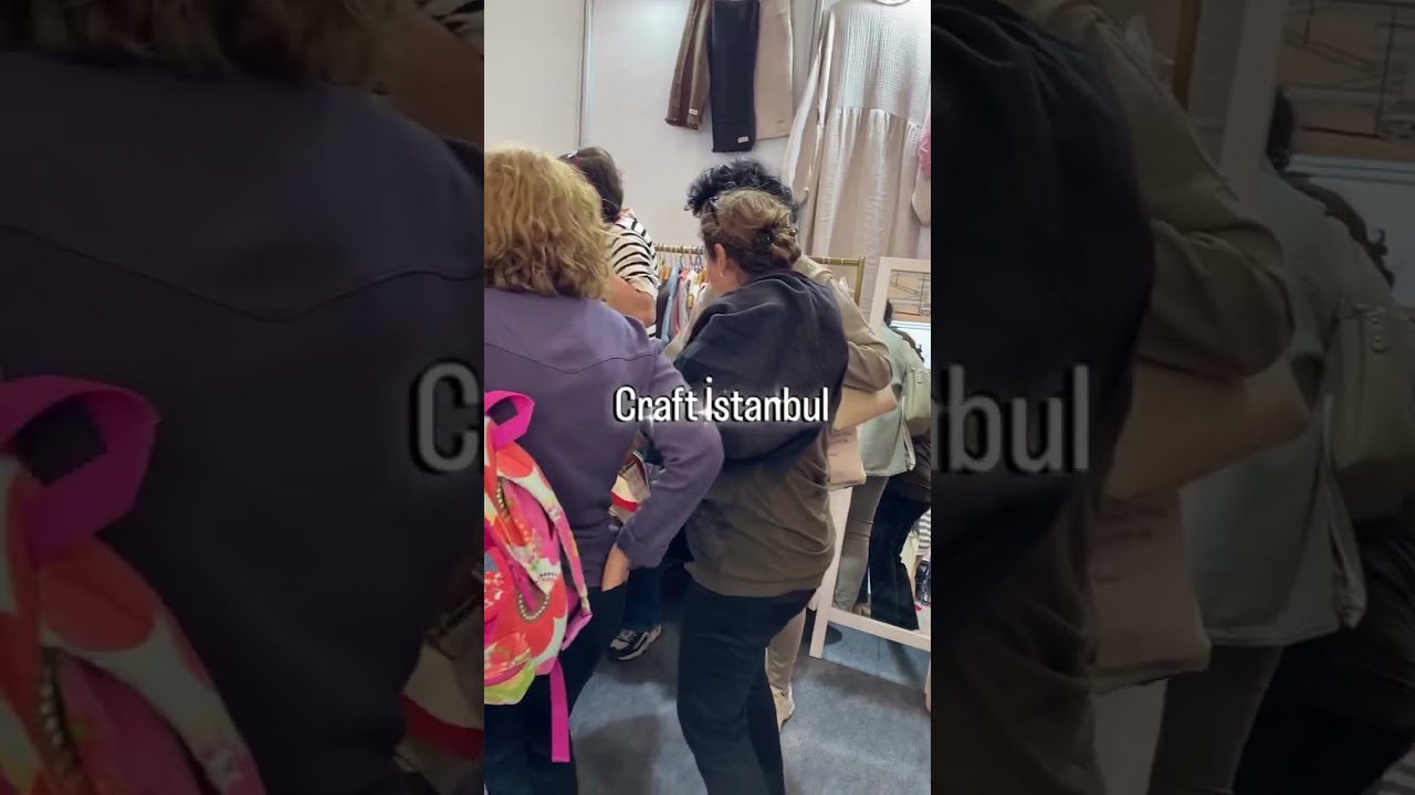 Herkese merhabalar, Craft İstanbul 6  Uluslararası El Sanatları ve Tasarım Fuarındayız