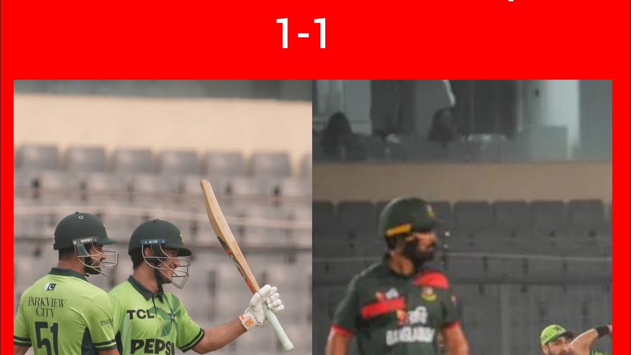 Pakistan 🇵🇰 win against Bangladesh comfortably 