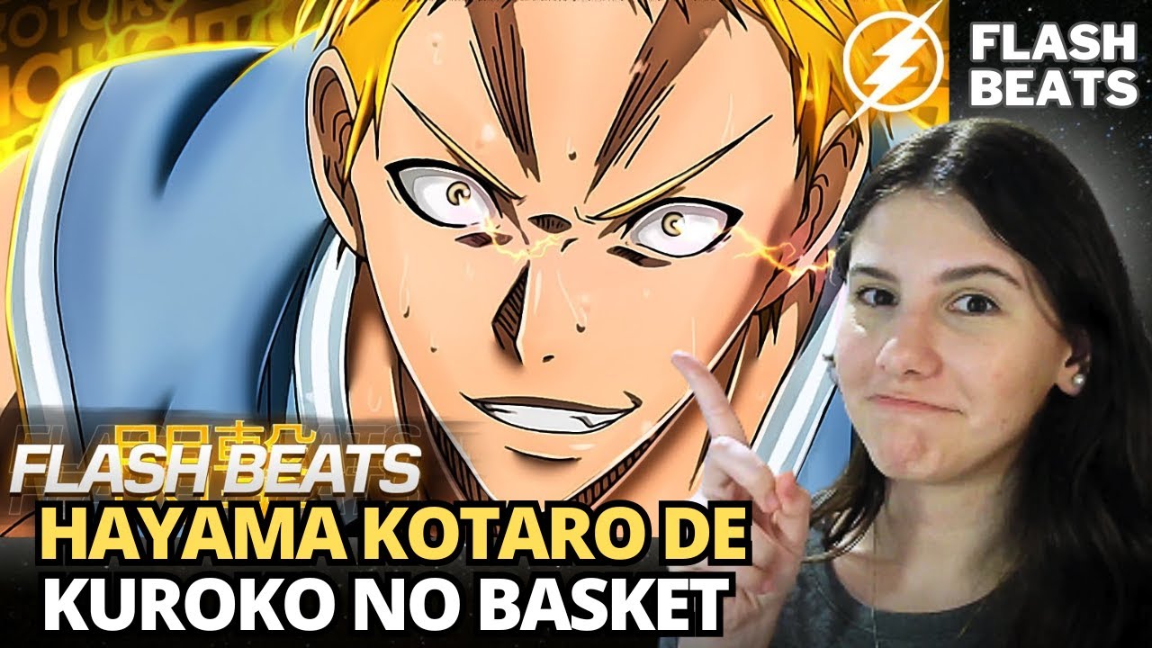 REACT - Rap do Hayama Kotaro (Kuroko no basket) - A BESTA RELÂMPAGO | Flash Beats