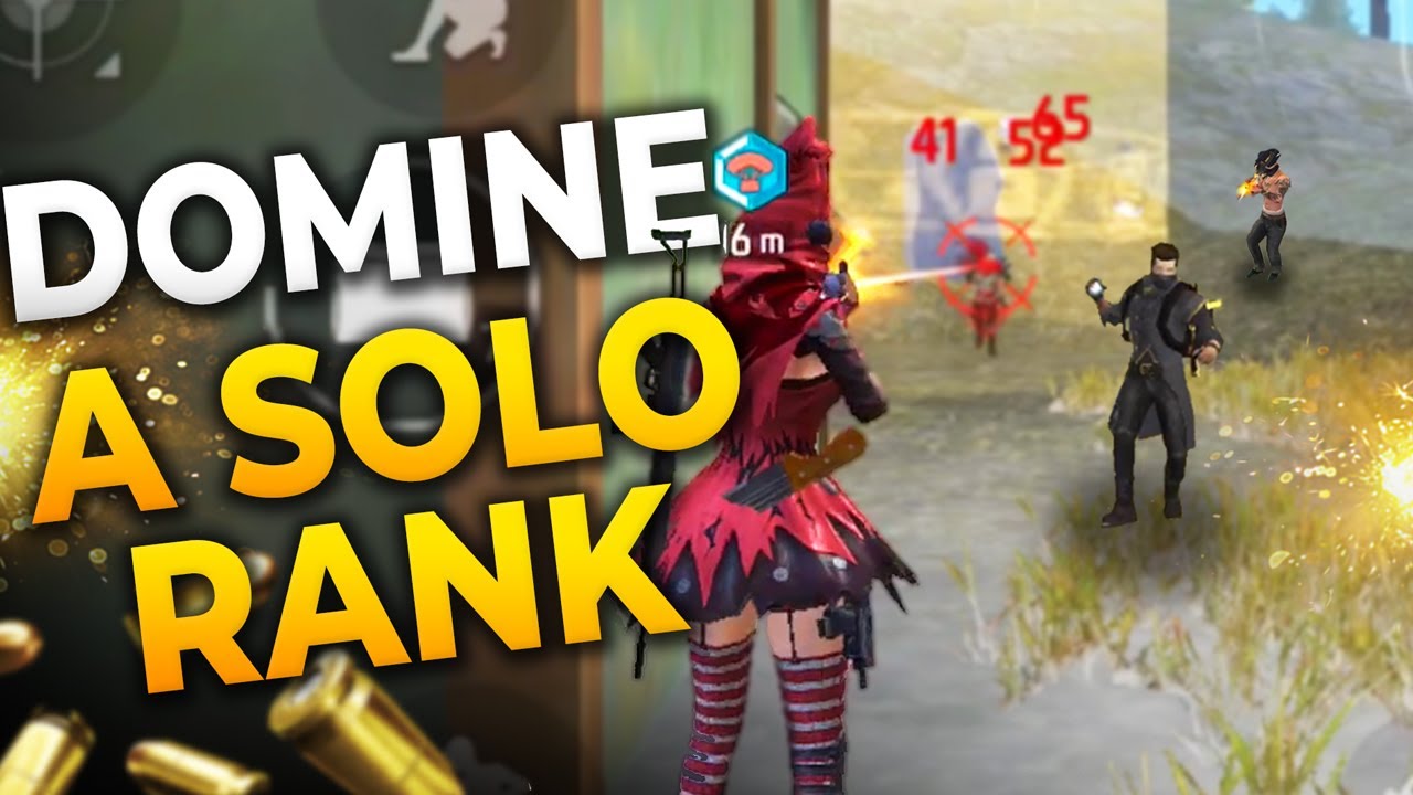 APRENDA COMO JOGAR FREE FIRE SOLO E DAR BOOYAH COM MAIS DE 10 KILL!! FREE FIRE DICAS