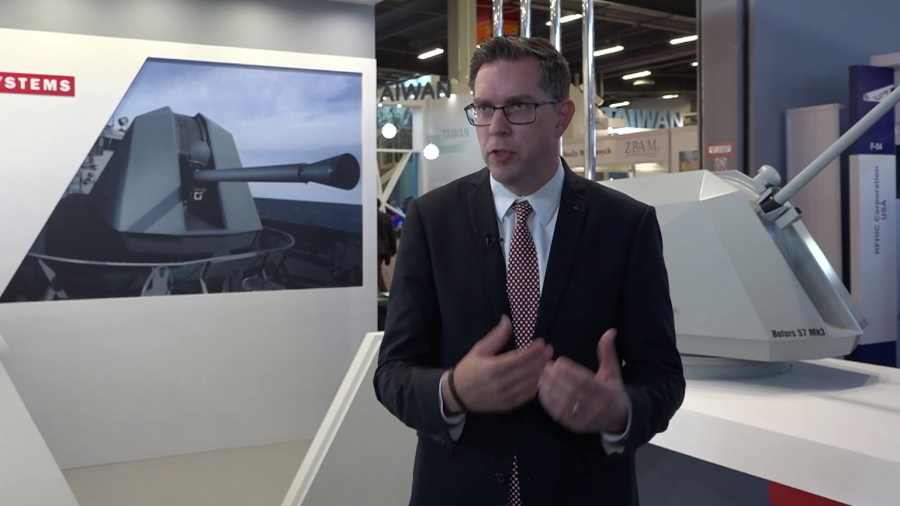 MSPO 2019: Armata okrętowa Bofors Mk 3 od BAE Systems [Defence24 TV]