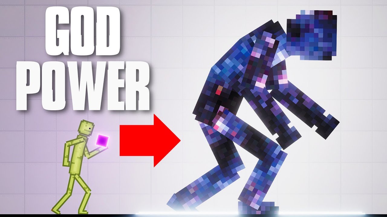 I use GOD Cube turn Melon Playground to GOD Melon