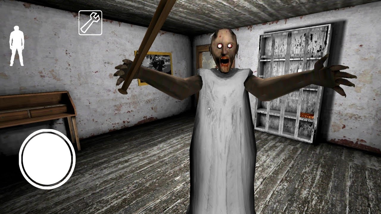 Granny game horror escape Gameplay || granny try to hug me 😱