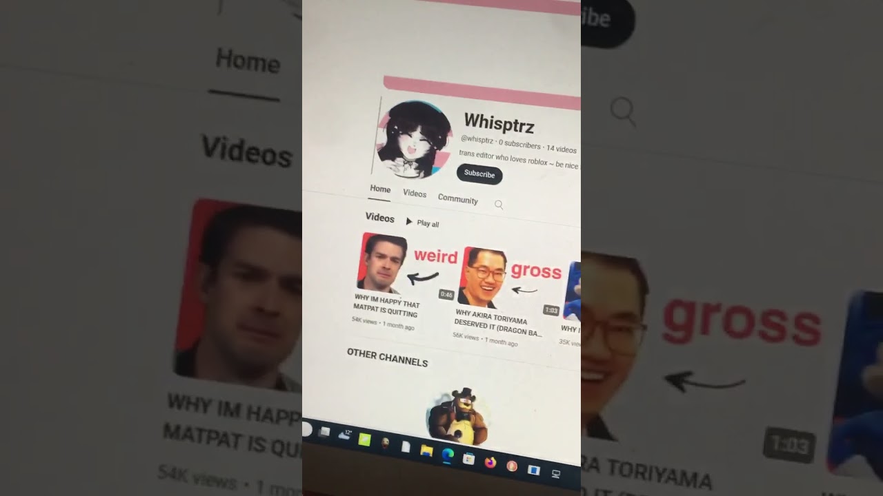 Whisptrz Has 0 subs haha loser