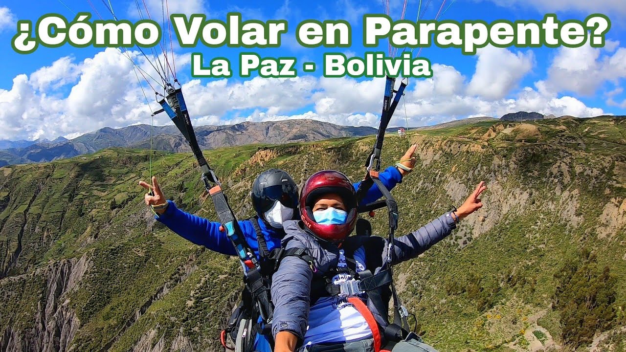 VOLAMOS por PRIMERA VEZ en PARAPENTE La Paz - BOLIVIA // Magner SMCM