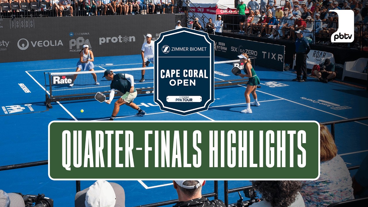 Quarterfinals Highlights | PPA Tour: Zimmer Biomet Cape Coral Open