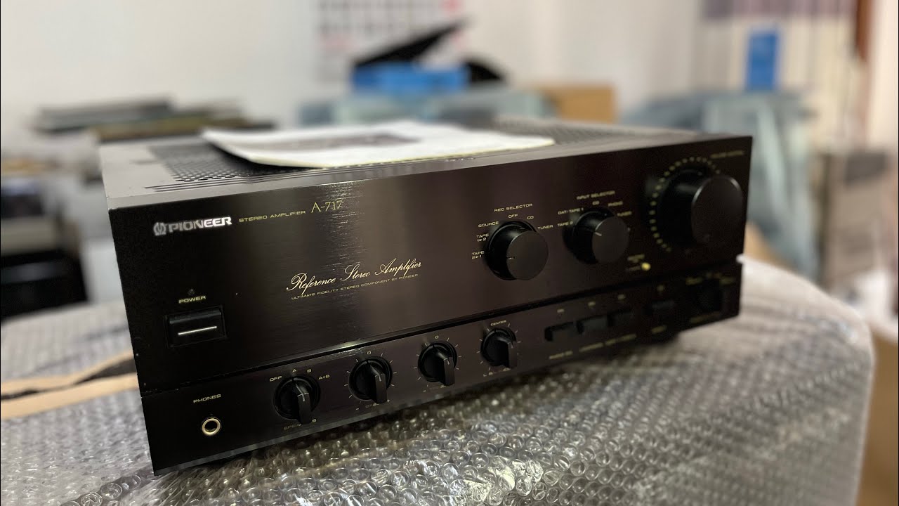 Pioneer A 717 Vintage Reference Amplifier