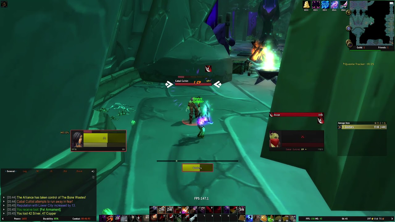 Classic TBC Fresh 70 rogue Shadow Labyrinth Dungeon Chest Farm