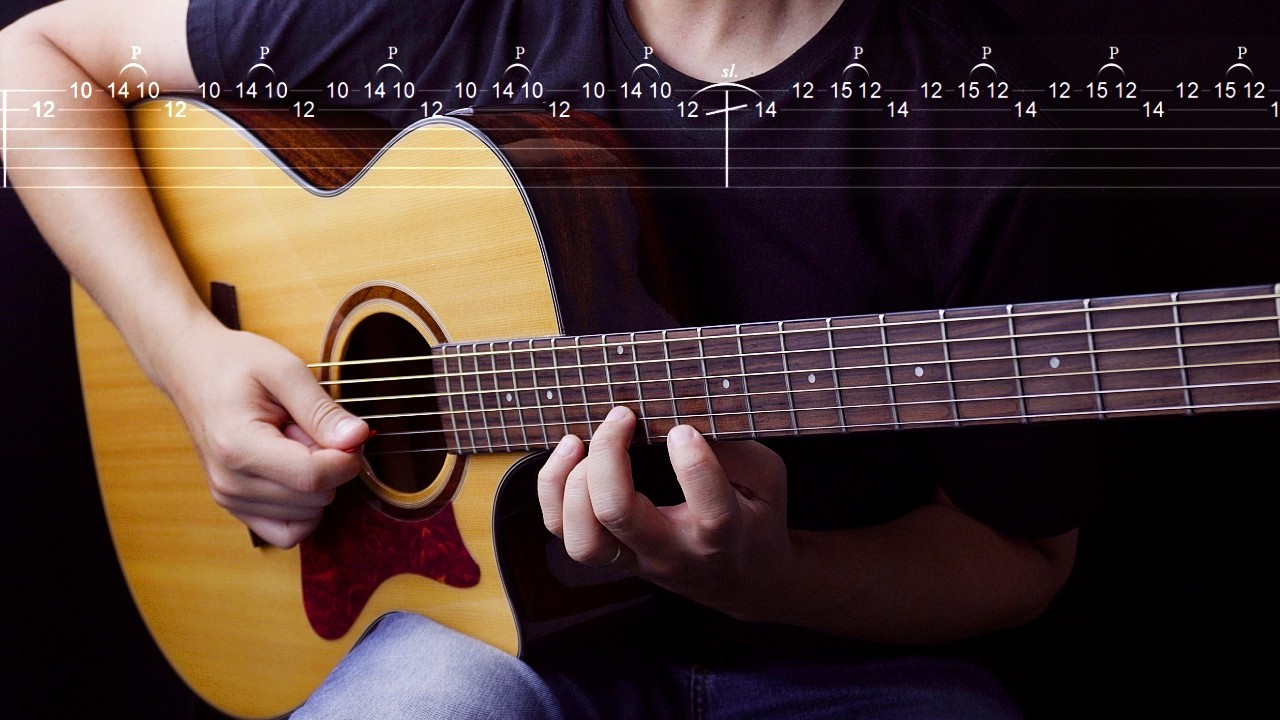 The most EPIC electric guitar solo (but it's acoustic)