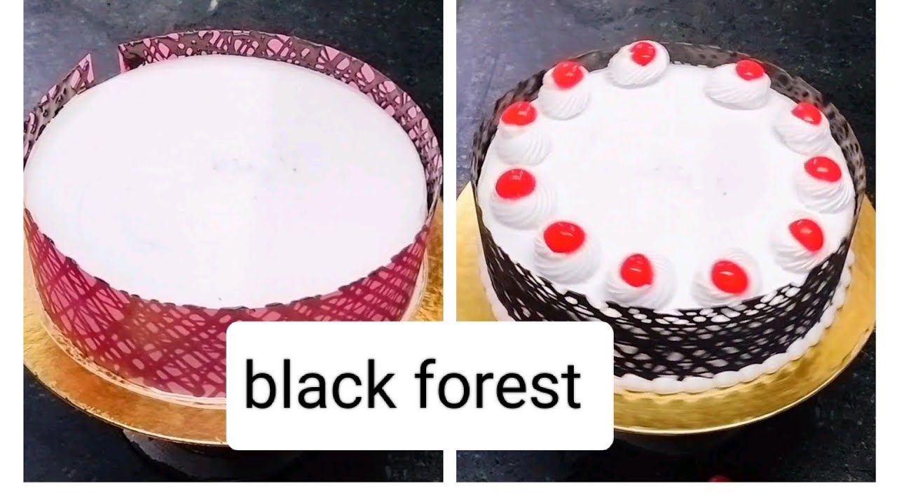 chocolate/ black forest cake jaly /beautiful/decoration/