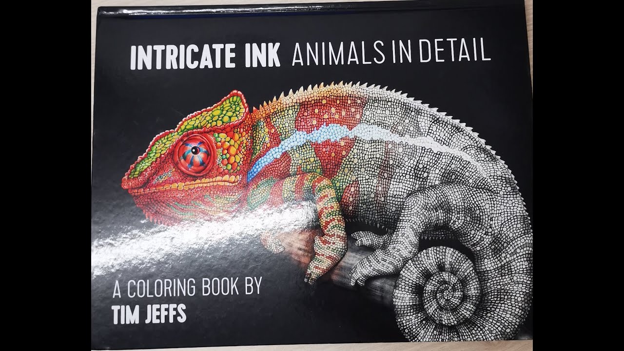 Buchvorstellung von Tim Jeffs INTRICATE INK   Animals in Detail