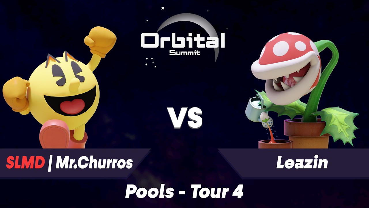 Orbital Summit #1 Pools - T4 SLMD | Mr.Churros (Pac-Man) vs Leazin (Piranha Plant)