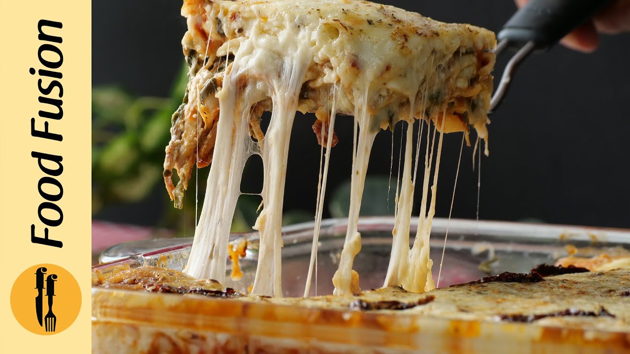 Tuscan Chicken Lasagna Recipe by Food Fusion