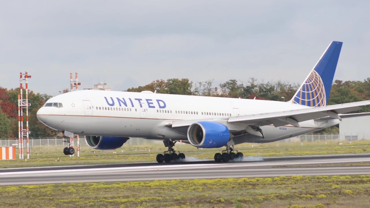 Frankfurt Airport Planespotting 🛩️ Bilder (United Airlines)