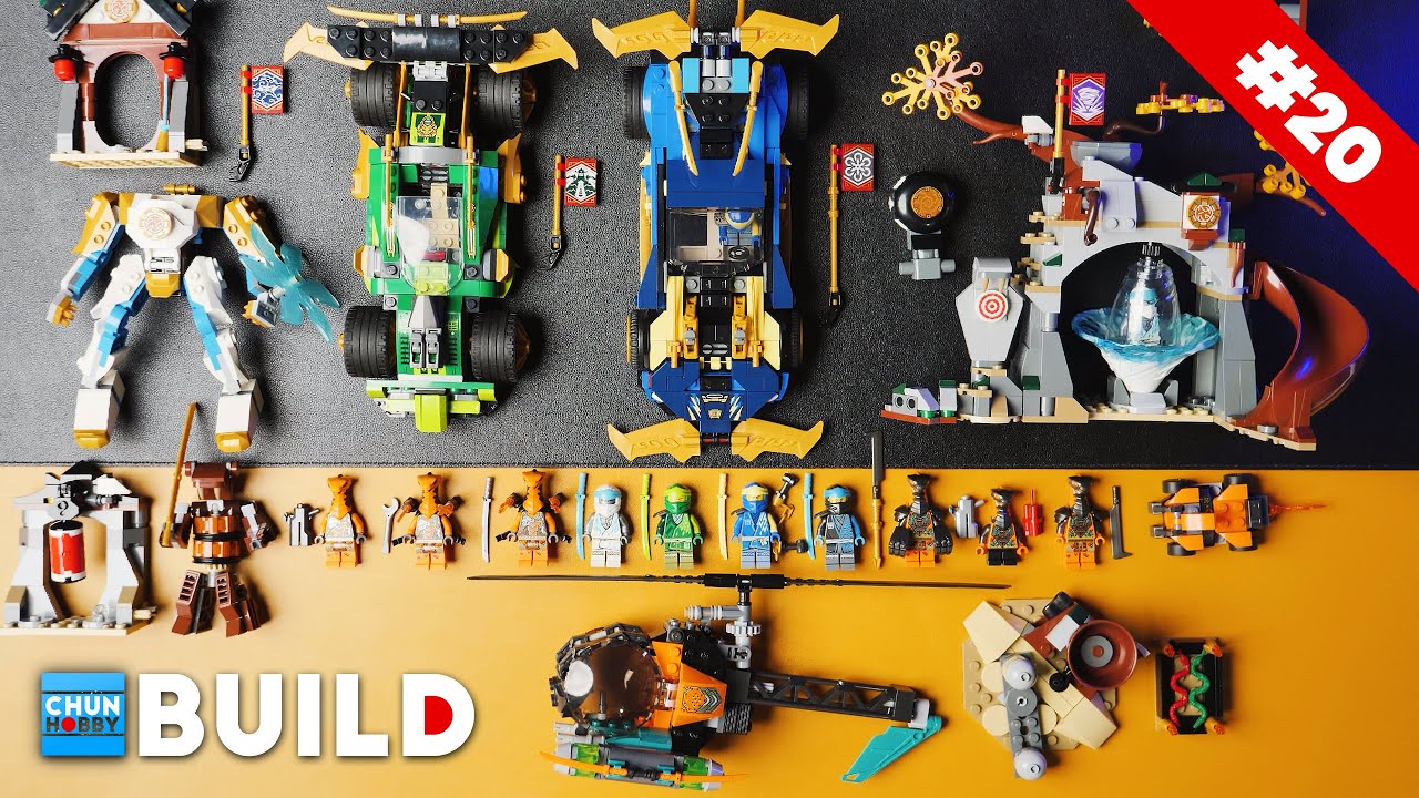 LEGO Speed Build! Ninjago EVO Vehicles Collection 2022 | Beat Build