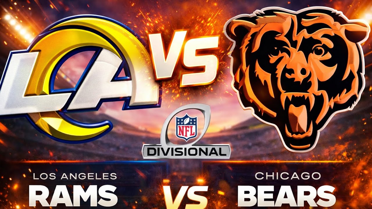 Los Angeles, Rams vs Chicago Bears nFC divisional  win or go home showdown ￼￼￼