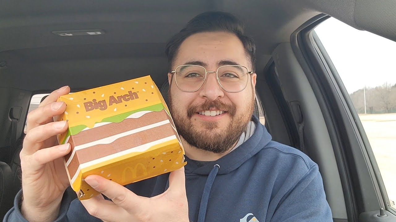 McDonald's NEW Big Arch REVIEW!