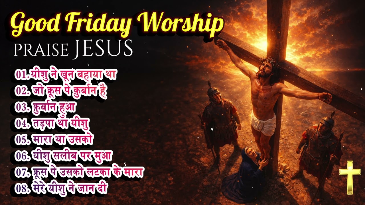 Hindi Good Friday Songs 2026 | Holy Week Worship Songs | Yeshu Ke Geet