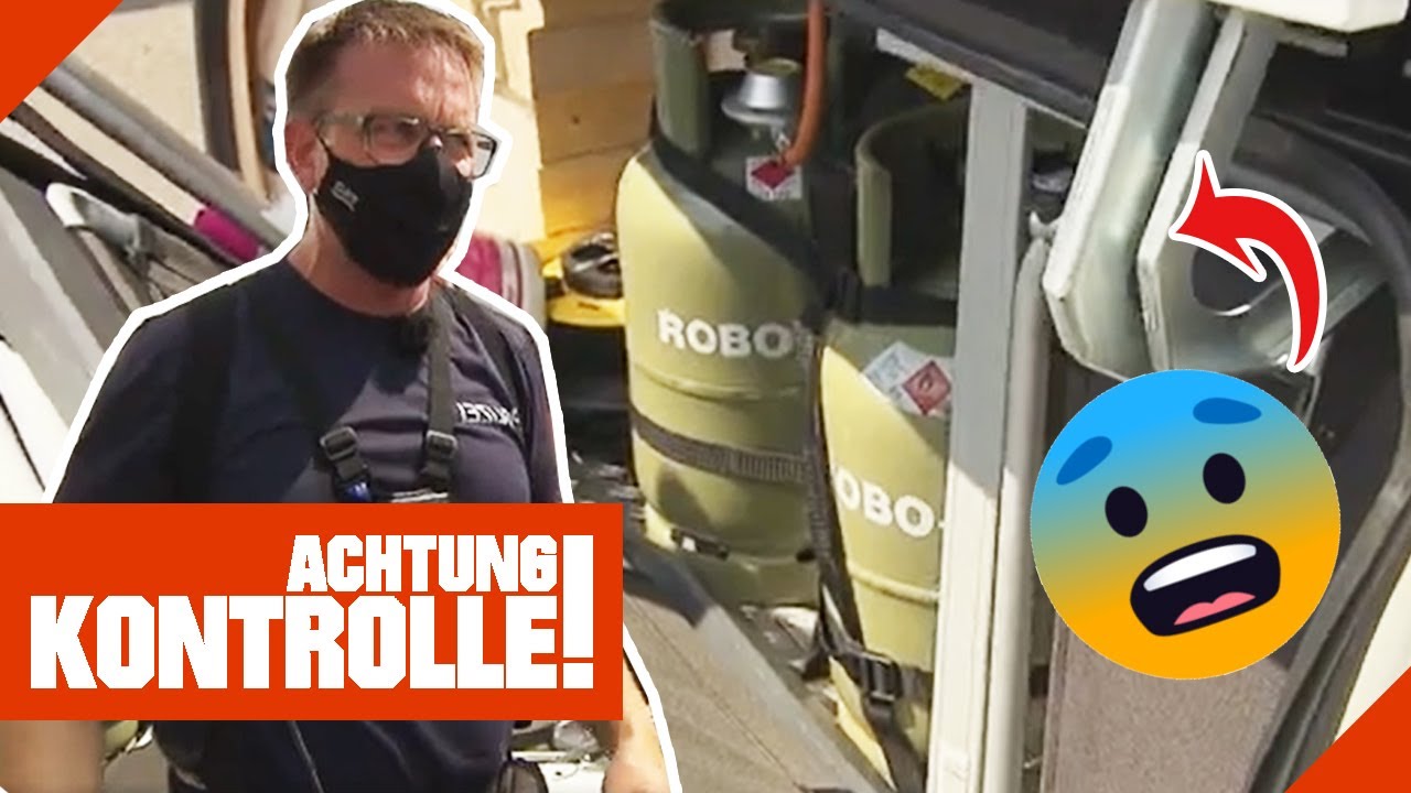 EXPLOSIONSGEFAHR!? 💥 Gasflasche im Wohnwagen nicht geschlossen? |2/2| Kabel Eins | Achtung Kontrolle