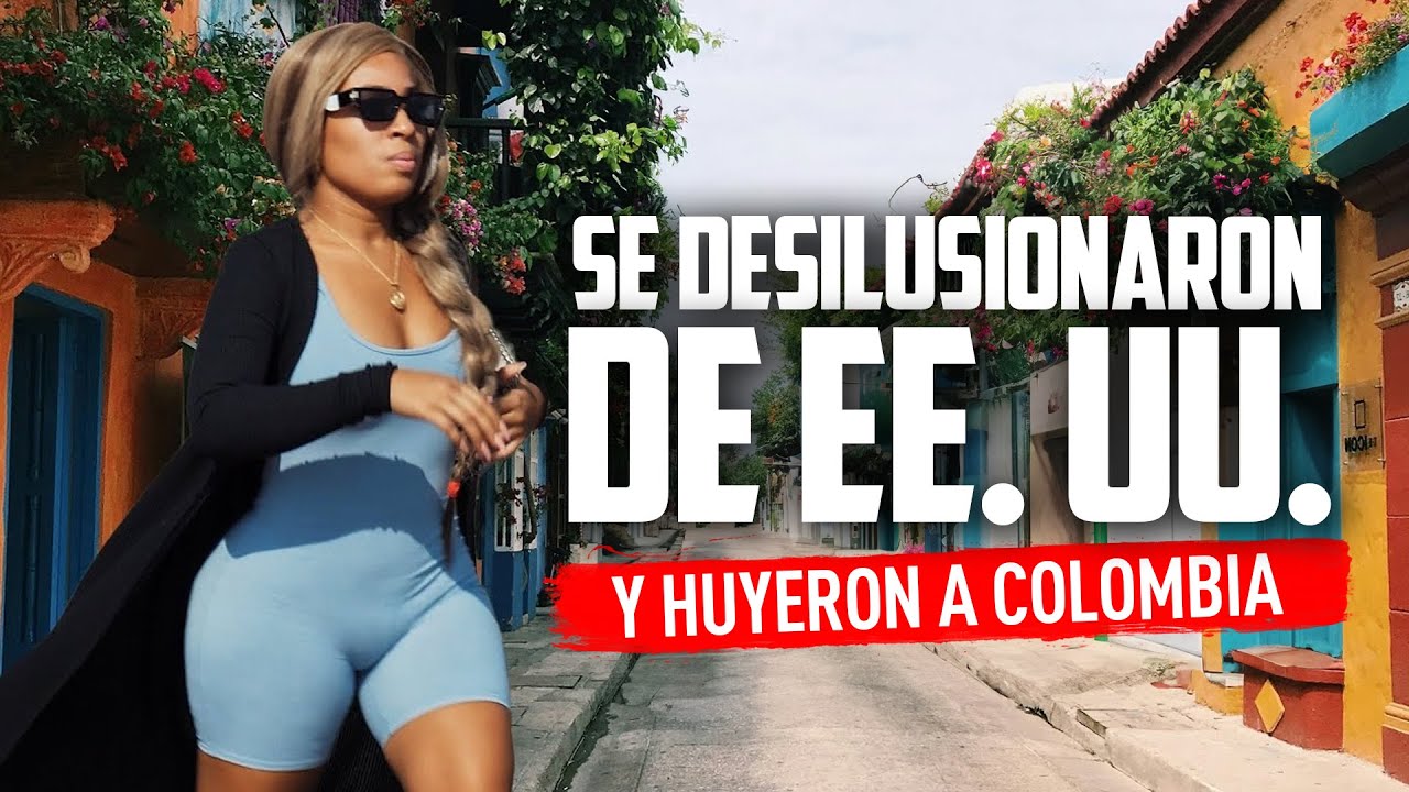 Huyeron de EE. UU. a Colombia y empezaron a disfrutar la vida