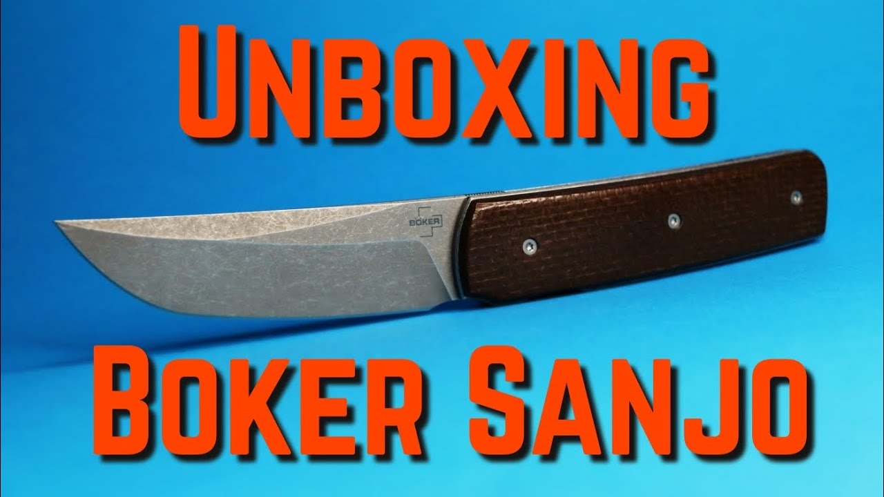UNBOXING/FUTURE PROJECT - BOKER KNIVES SANJO!!! #unboxing #unbox #project
