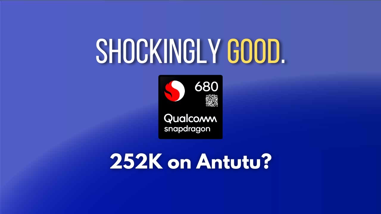 The Snapdragon 680 shocked me!