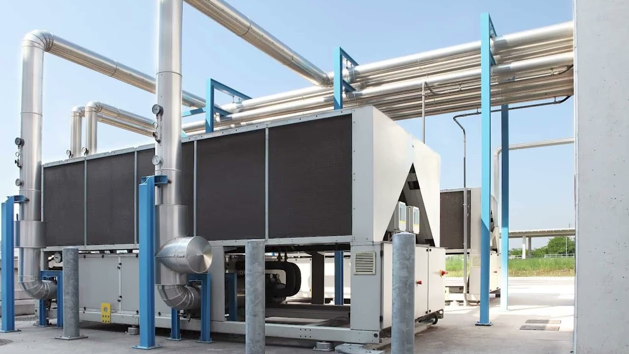 9 Hours of the Low Hum of an Industrial Air Handler