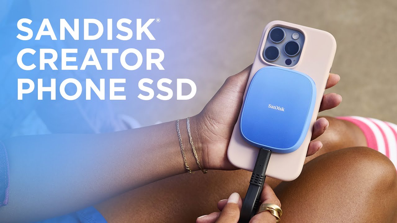 SanDisk&reg; Creator Phone SSD