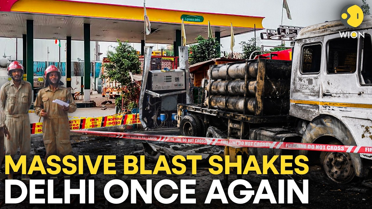 Delhi CNG Pump Explosion: Chaos Near Tikri Kalan Station Following CNG Blast, 6 Injured | Originals