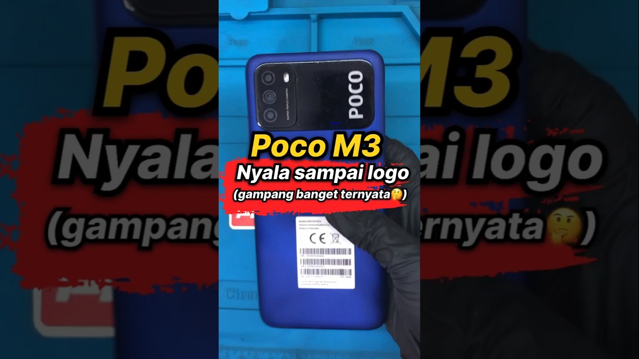 HP POCO M3 MENTOG LOGO SERING RESTART