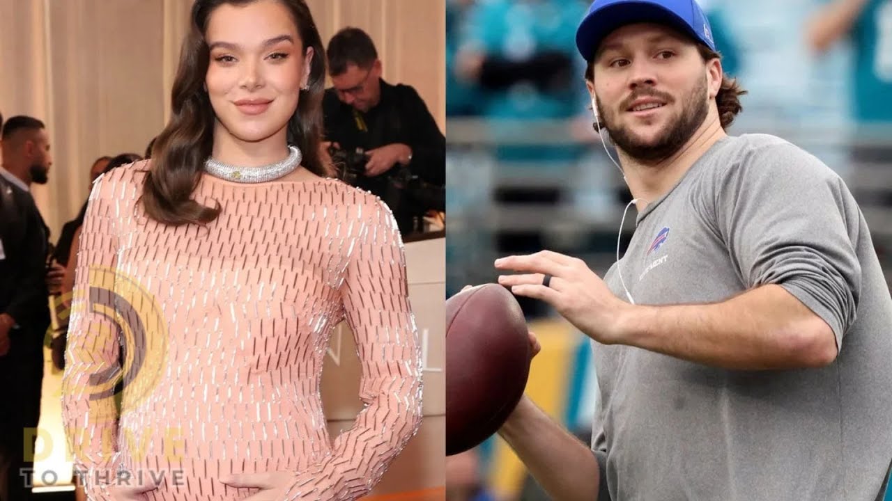Josh Allen Reacts to Pregnant Hailee Steinfeld’s Golden Globes Look After Huge Win