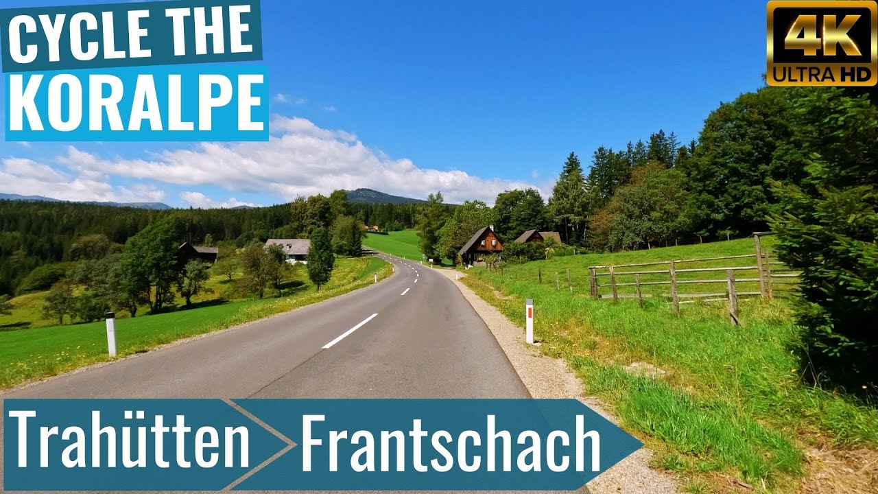 Koralpe Mountain - Trahütten - Frantschach- Full Ride - Indoor Cycling Video without telemetry