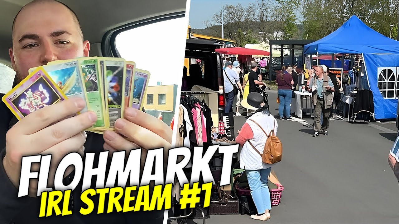 JACKPOT! Vintage Pokémon auf dem Flohmarkt | IRL 1