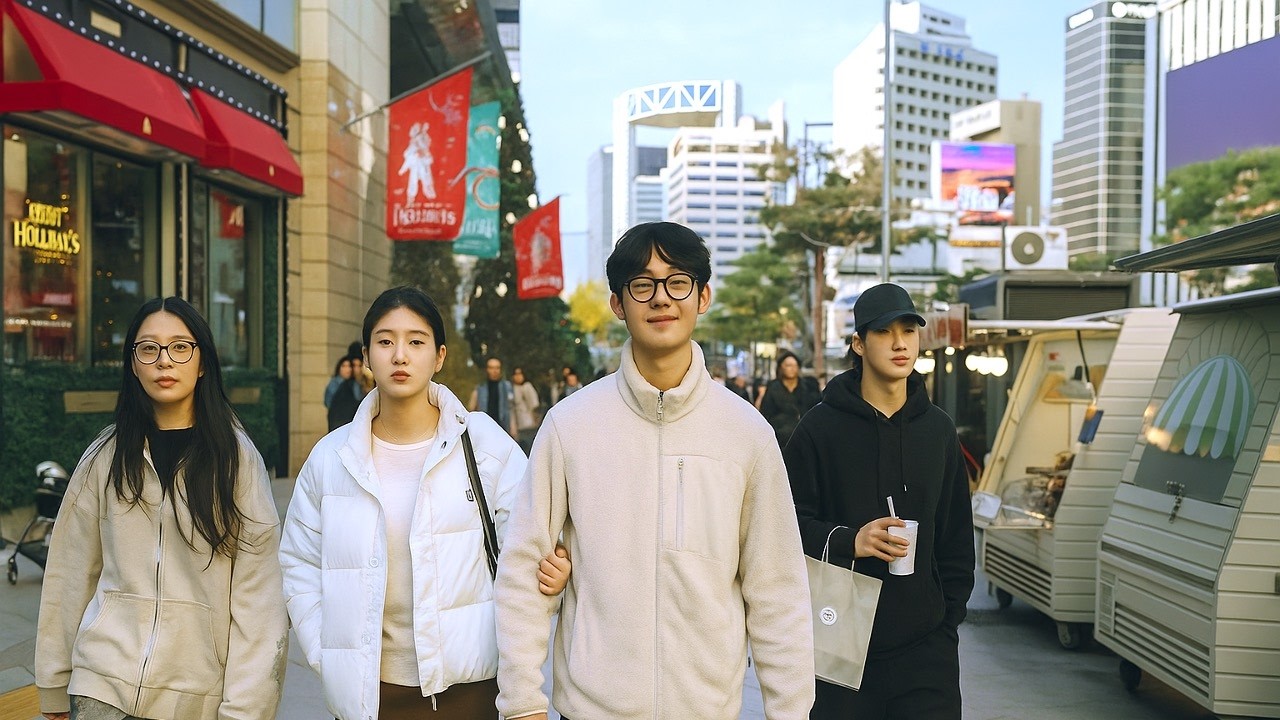 Sunday In Jongno 🍂  Feel The Early Holiday Atmosphere Amidst The Peak Autumn Colors In Seoul. ✨