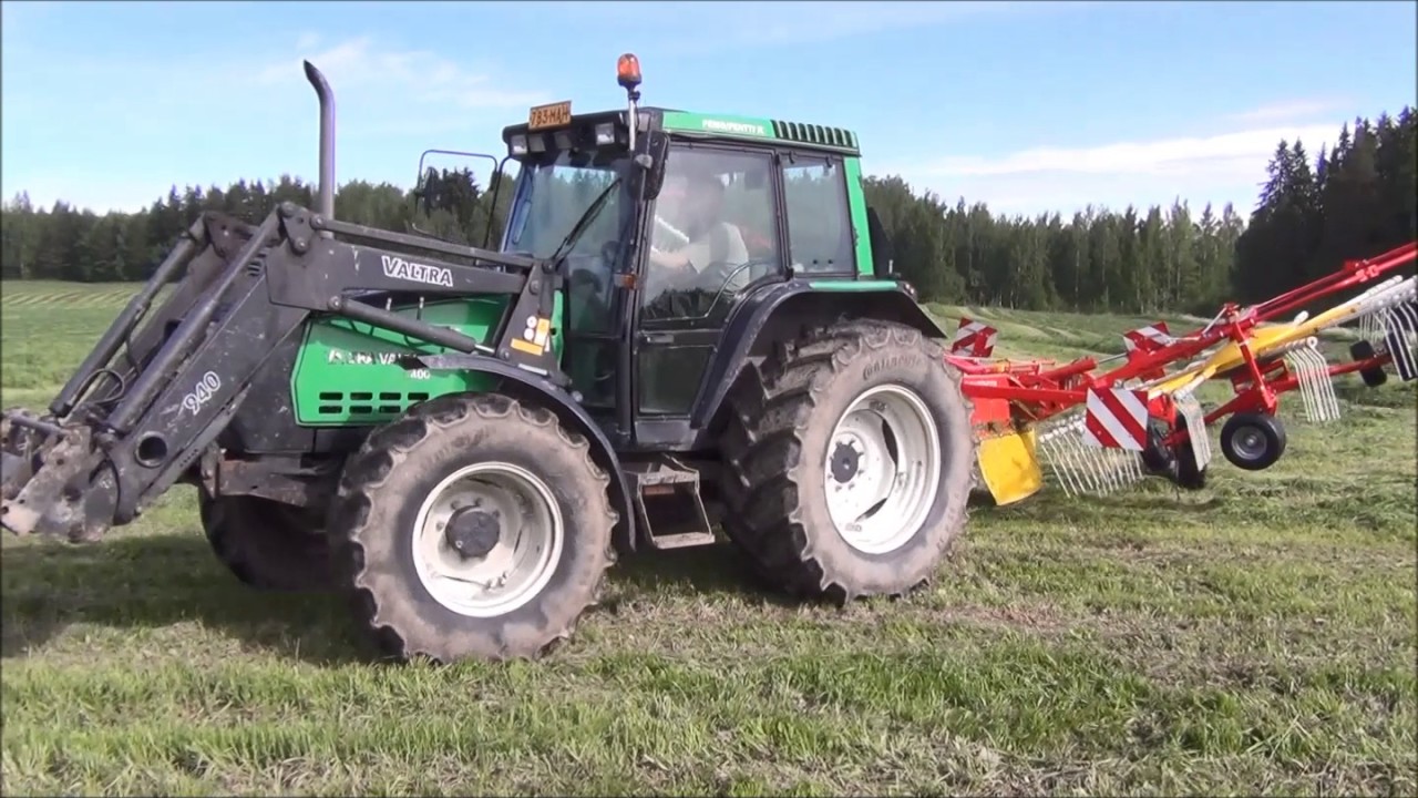 Esikuivatun s&auml;il&ouml;rehun korjuu, karhotus