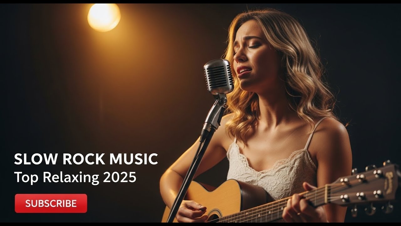 🎧 Slow Rock Relaxing Healing Mix – Music That Makes You Stay & Subscribe
