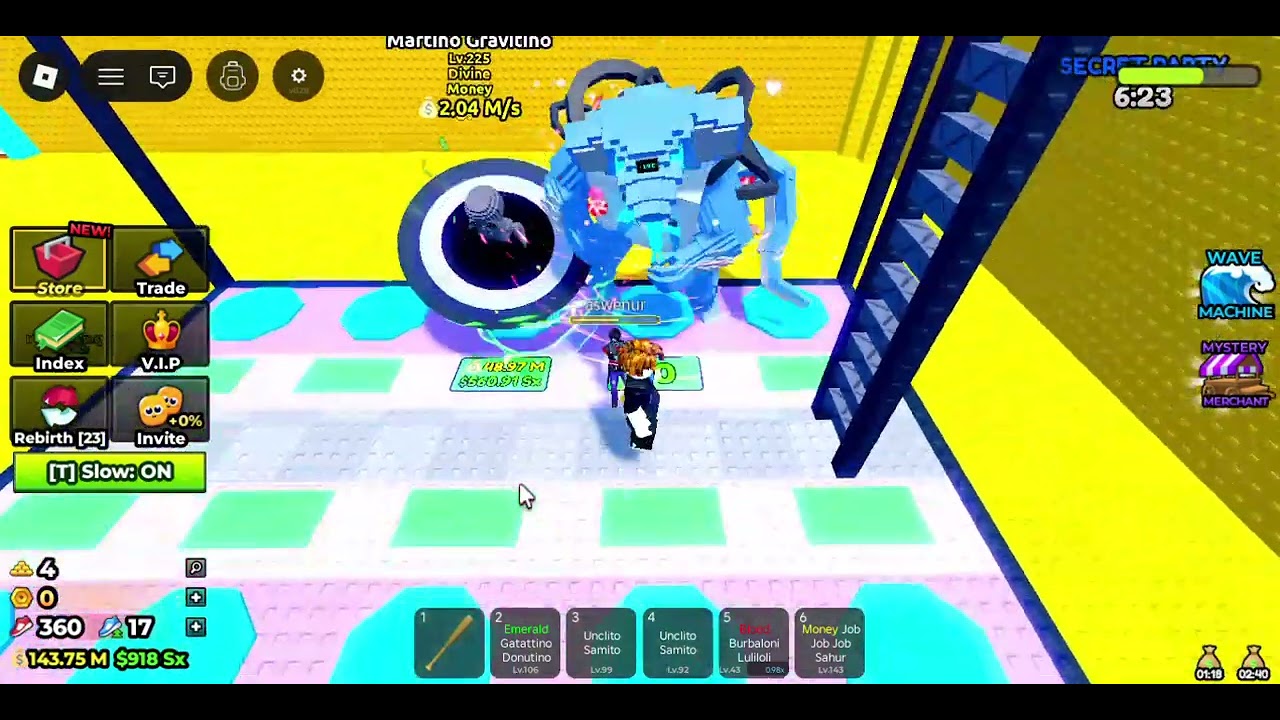 Playing Escape Tsunami For Brainrot With my Friend!