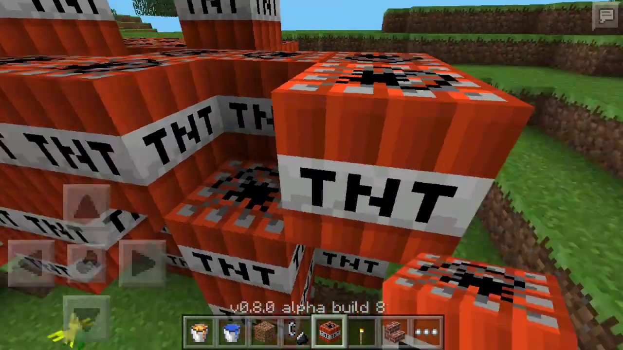 Minecraft Pocket Edition 0.8.0 Alpha Build 8 Gameplay