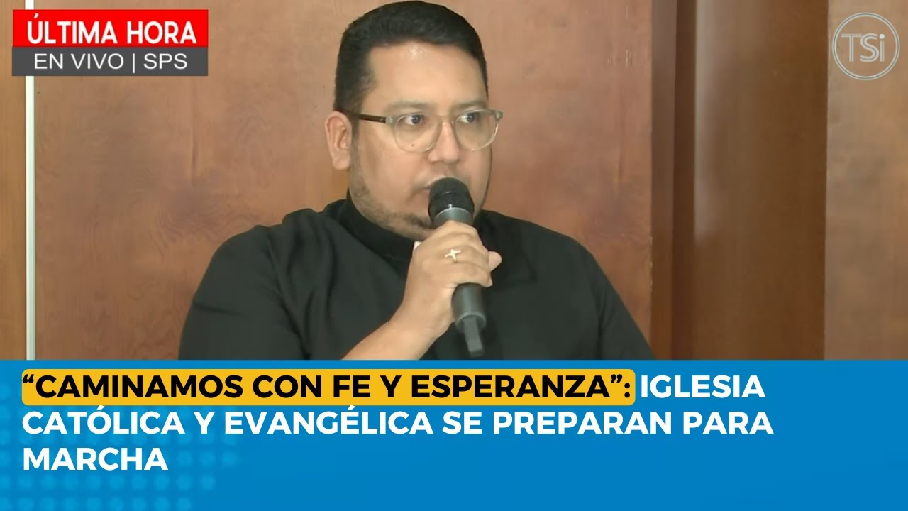 “Caminamos con fe y esperanza”: iglesia católica y evangélica se preparan para marcha