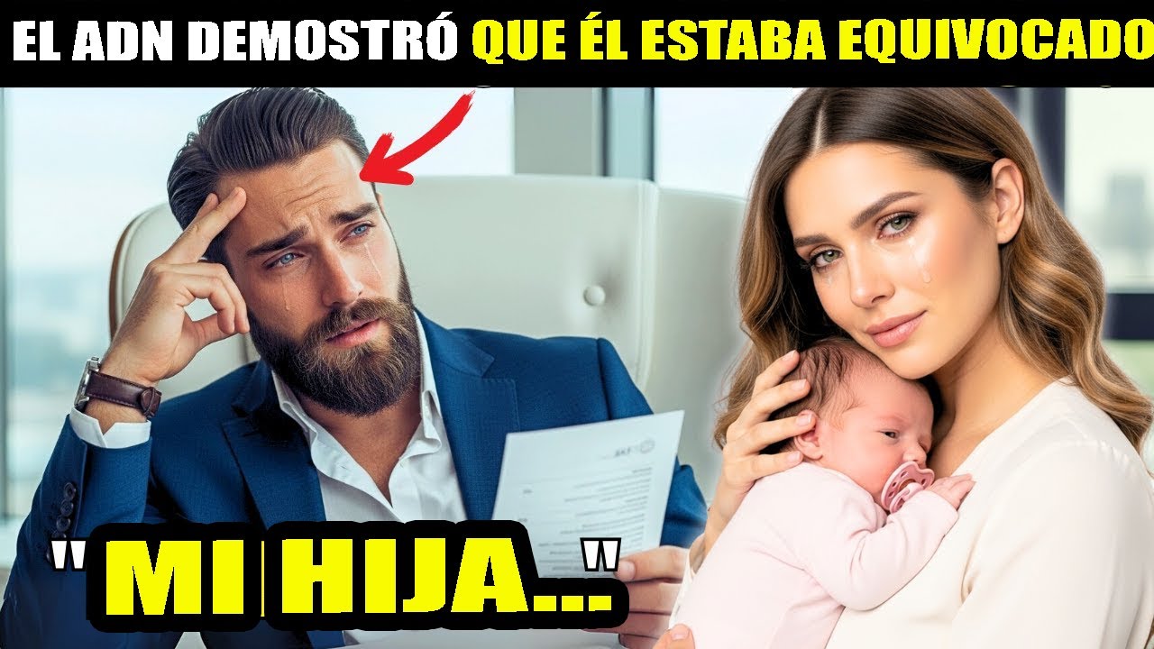 CREYÓ QUE SU ESPOSA LO TRAICIONÓ… HASTA QUE EL ADN PRUEBA QUE EL BEBÉ ES SU HIJO.