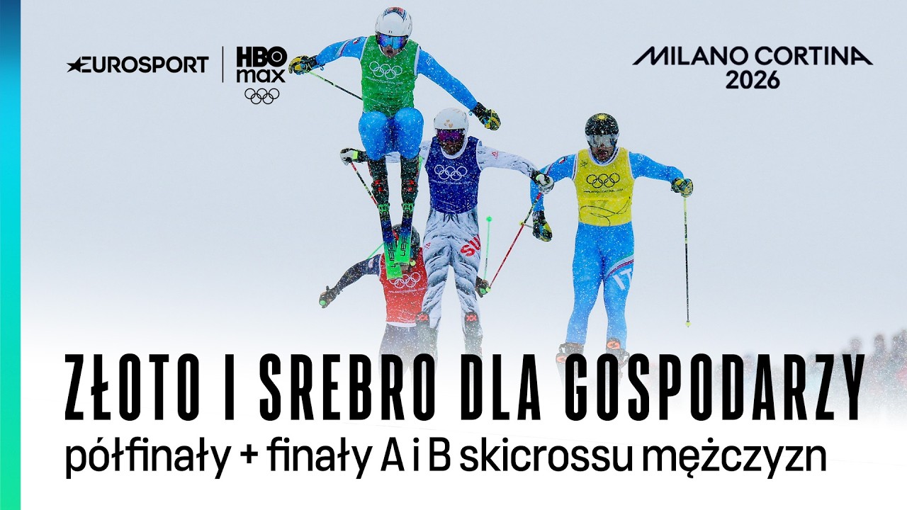 Włosi zdominowali męski skicross. 🥇🥈 Kontrowersje w półfinale