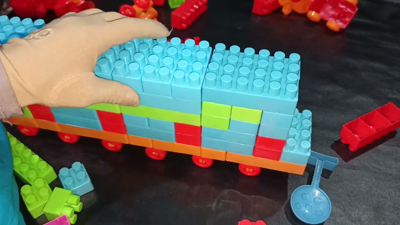 Satisfying DIY bus 🚐/ building blocks / block game / lego building blocks MAIMUNA BOLOKS /