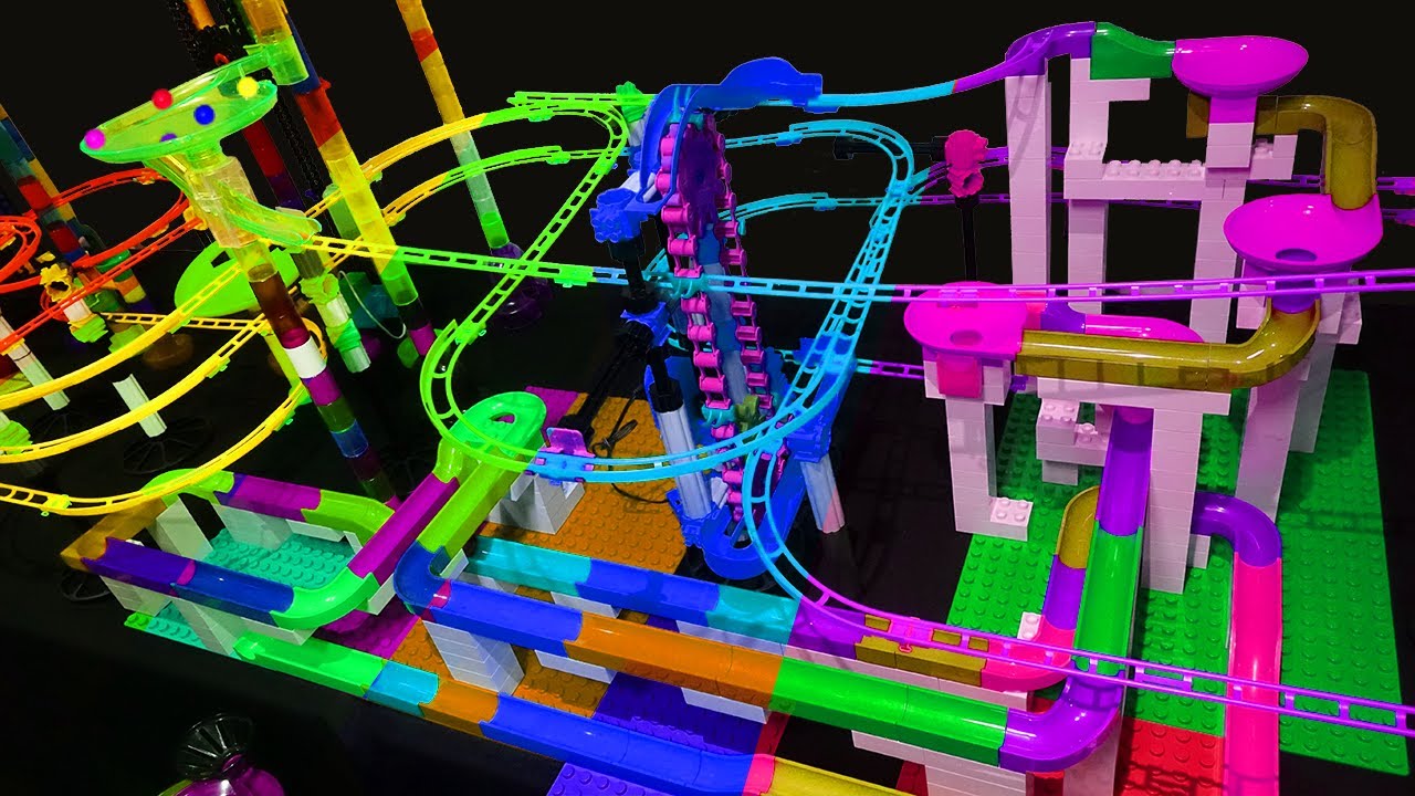 The World's Longest marble run race summary video