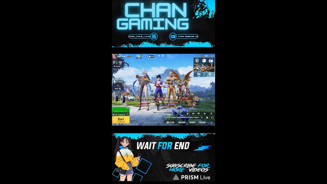 CHAN GAMING IS LIVE #bgmi #pubg #sharpshooter #funmood #fakedemonop #guhangaming#maddy #moni #live