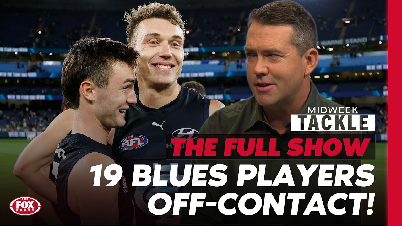 'Cashing In' 🤑 Carlton sit back with MONSTER Pay-Rises on the horizon 👀 | Midweek Tackle FULL SHOW
