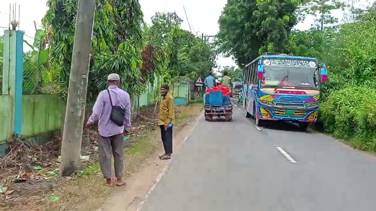 বাইরন বটতল থেকে চেচুরিয়া বাজার || বাশখালী ||