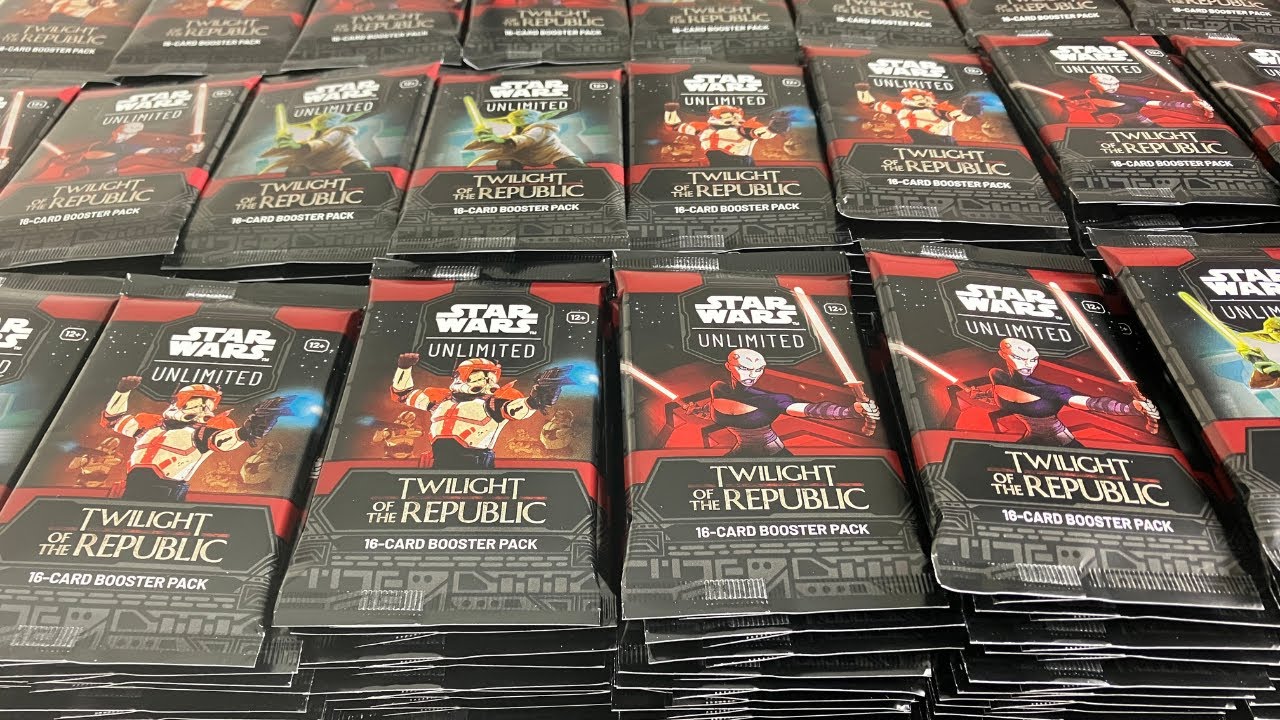 Opening 1,000 Packs of Star Wars: Unlimited - Twilight of the Republic