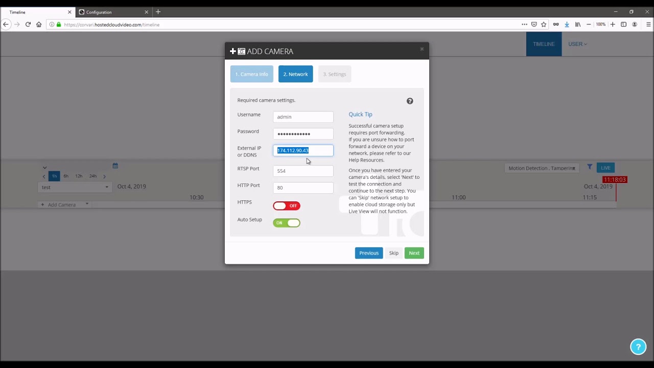How to Setup a Hikvision Camera with Camcloud Cloud Storage