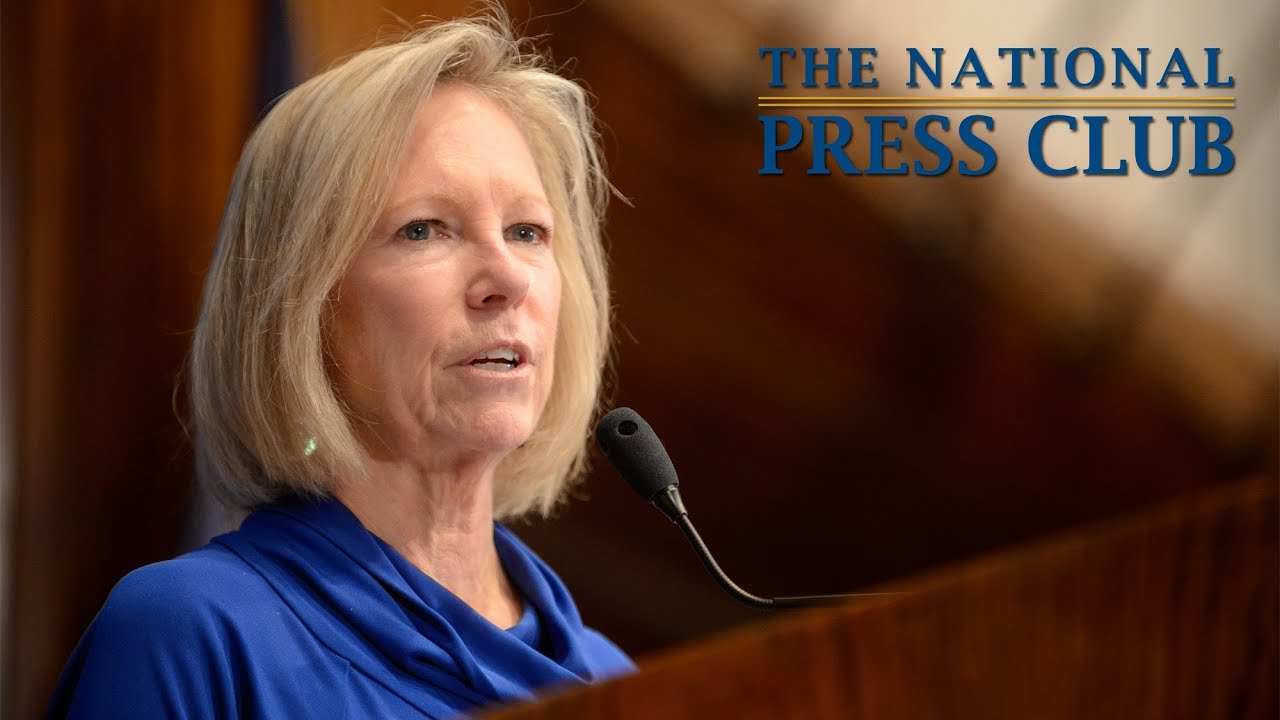 United Nations Foundation president Kathy Calvin speaks at The National Press Club - March 20, 2013